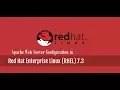 Apache Web Server Configuration in RHEL-7 3