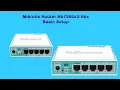 MikroTik RouterBOARD hEX RB750 Basic Setup