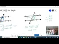 Geometry Lesson 36 Same-Side Interior Angles