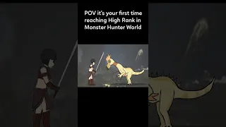 First Time Entering High Rank In MHW 