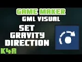 Set Gravity Direction - GameMaker GML Visual