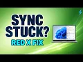 OneDrive Sync Pending Forever Fix Red X Cloud Icon Stuck Files