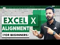 Excel Tutorial For Beginners Excel Alignment Microsoft Excel Tutorial in Hindi