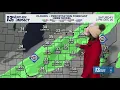 13 ON YOUR SIDE Forecast Wintry mix warmer into Saturday
