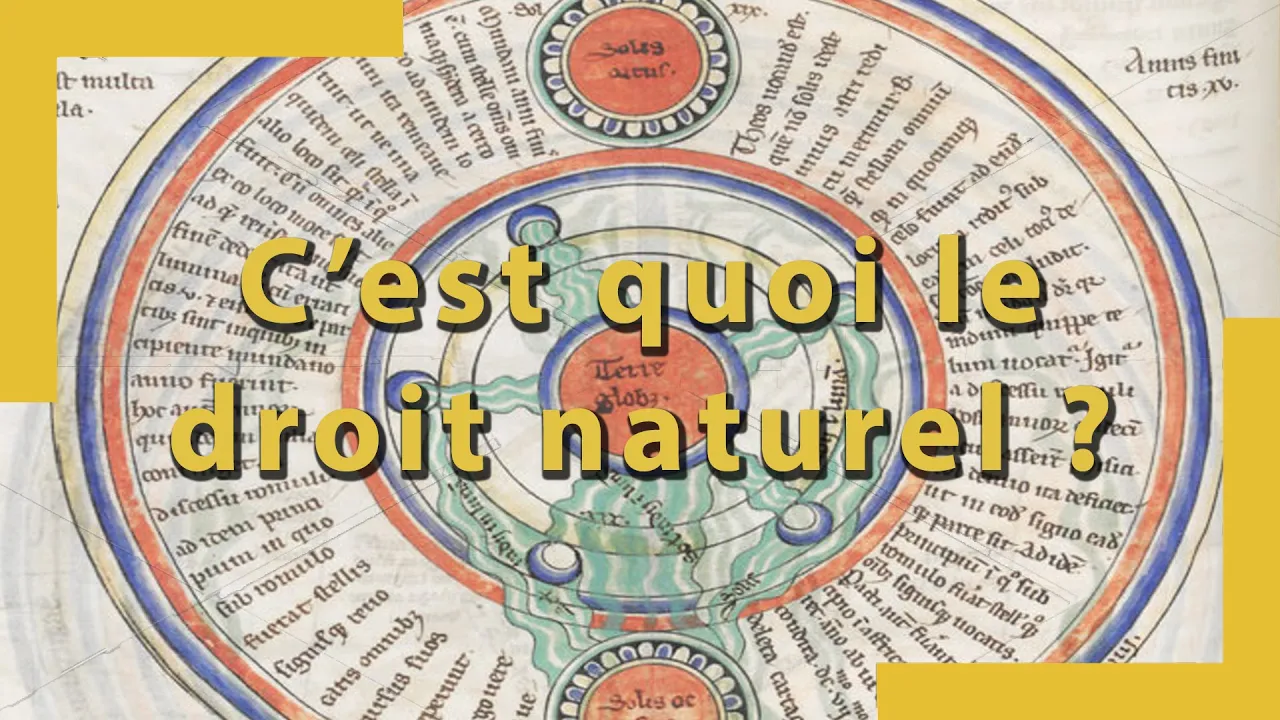C'est quoi le droit naturel ? - Capsule #16