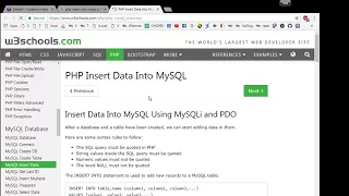 Codeanywhere Tutorials PDO insert into database