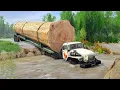 Download Lagu The Hidden Dangers of Logging Routes in Dangerous Water - Spintires Mudrunner 2018