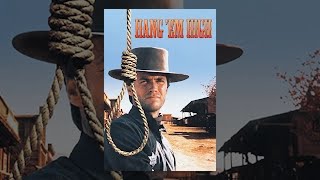 Clint Eastwood on the poster for Hang 'Em High (1968).