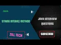 3 String intern method