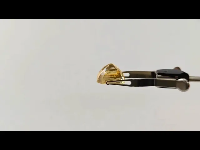 Octagon Yellow Sapphire 17.07 ct.