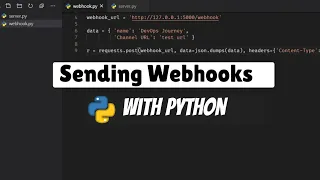 How to Send Webhooks with Python
