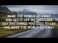 Make The World Go Away | Eddy Arnold (Lyrics)