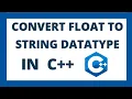 Convert float to string in c using 2 ways Float to string datatype conversion