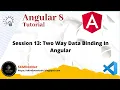 Angular 8 Session 13 Two Way Data Binding In Angular