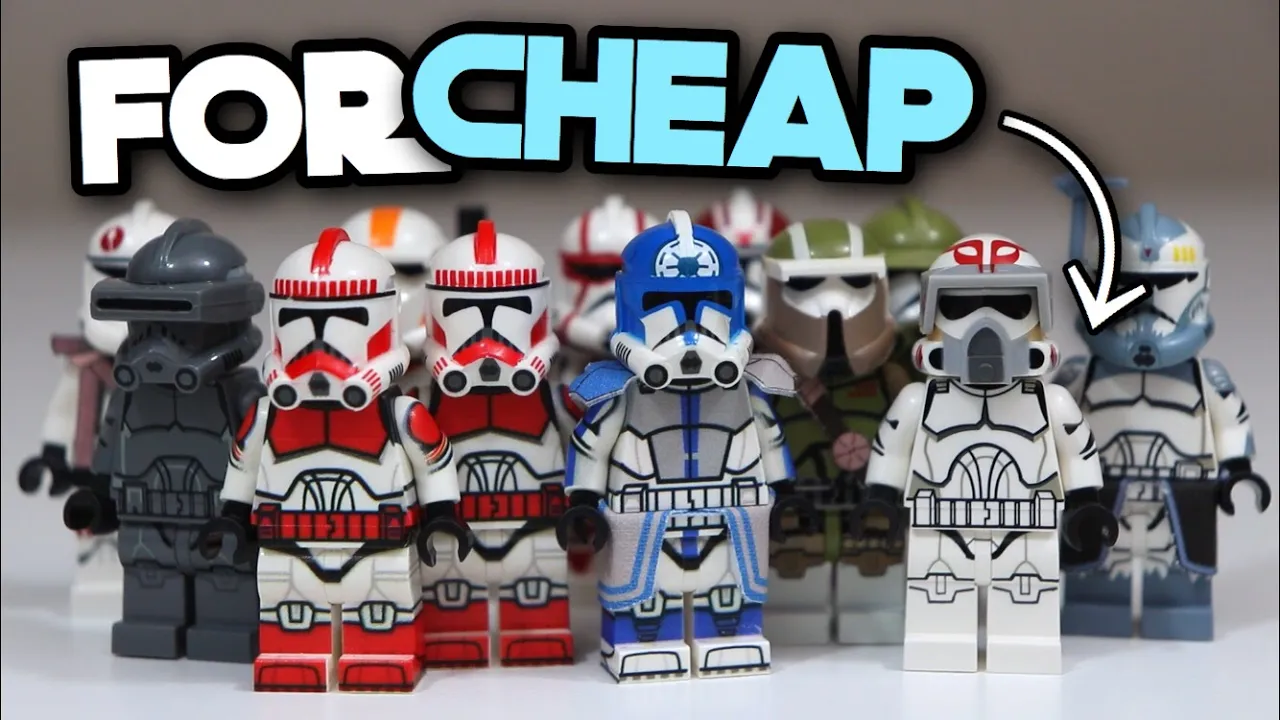 How To Make A Custom LEGO Star Wars Clone Trooper Rangefinder (Tutorial). 