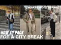 WHAT I WORE IN AUTUMN IN PARIS HOW TO PACK FOR A CITY BREAK WITH HAND-LUGGAGE