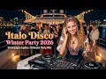 Lagu Italo Disco Winter Party 2026 • Champagne Lights | Ultimate Party Mix | Luxury Yacht Night 4K