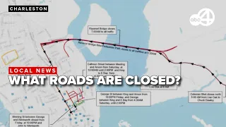 Bridge Run 2026 Charleston and Mount Pleasant road closures
