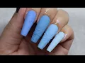 Blue Snowflake Nail Art Tutorial Nailmas Day 7 Gemma Plumb