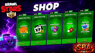 ❤️‍🔥I open a lot of Nano Noodles🤑 And all Adidas Star Cup Rewards😲 #brawlstars #adidas