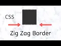 CSS Zig Zag Border