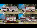 Polk County Fire-Rescue Ladder 42 Medic 42 Responding Cold To EMS Call