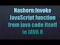 Nashorn Invoke JavaScript function in java 8