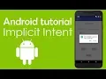 Implicit Intent App to browser App to Dialer Intent in Android Android Studio Java