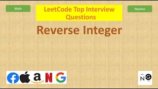 Reverse Integer LeetCode 7 Top Interview Facebook Google Apple Amazon