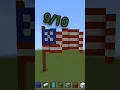 Minecraft American Flag Comparison Happy 4th Of July