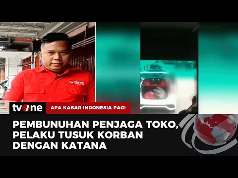 Kronologi Wanita Bersajam Tusuk Penjaga Toko di Tangerang hingga Tewas