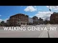 Exploring Geneva NEW YORK travel Vlog walkthrough
