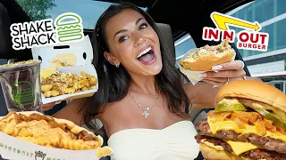 Trying Shake Shack’s In-N-Out Inspired Menu! 🍔🌴