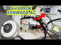 How to Solve Kenwood inverter ac E4 Error Problem