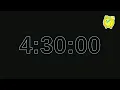 Online 4 hour 30 minute timer alarm clock