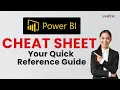 Cheat Sheet in Power BI Master Your Data Analytics Journey