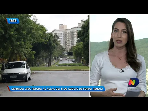 UFSC retoma as aulas dia 31 de agosto de forma remota