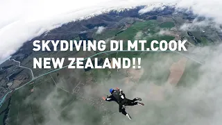 Skydiving di Mt.cook New Zealand!!