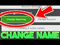 How To Change Gamertag In Minecraft Bedrock - Android IOS Xbox PS5 Windows 11