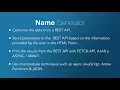 JavaScript Course Name Generator APP