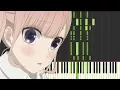 Koi to Uso/恋と嘘 ED - Can't you say (piano arrangement)