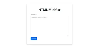 Create HTML code minifier using PHP With Source Code Brave Coder