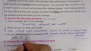 حل صفحة 59 60 كتاب باي بت 2025 انجليزي الصف الاول الاعدادي اختبار الأزهر على الوحده الاولى 