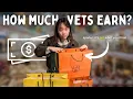 How much money do vets make in the UK