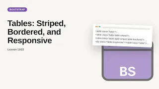 Tables Striped Bordered and Responsive Responsive Bootstrap Tutorial