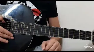 تعليم اغنيه وبنا معاد علي جيتار كوردات دندنها