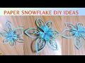Transform Your Space with Paper Snowflake Decor DIY Paper Snowflakes