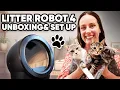 Litter Robot 4 Unboxing and Setup Honest Review UPDATED