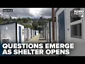Questions emerge as Seattle s newest shelter opens with 15 residents