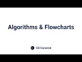 3 Algorithms Flowcharts Programming Fundamentals